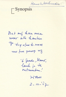 MOOR, Wam de - Deze kant op. Kritieken en profielen van boeken en schrijvers1979-1984. (Met mooie handgeschreven opdracht).