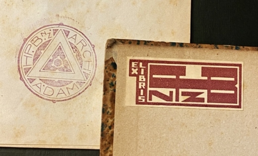 (BERLAGE, H.P.). VASARI, Giorgio - Le vite dei pi eccellenti pittori, scultori e architetti. Prima edizione napolitana con note di G. De Stefano. Volume unico. (Met exlibris van H.P. Berlage).