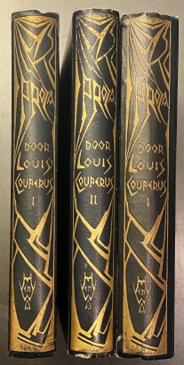 COUPERUS, Louis - Proza. (Compleet in drie delen. Variteit met onbewerkte kopsnede en afwijkend deel III).