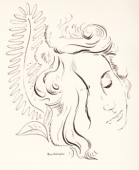 BAUDELAIRE, Charles - Douze pomes. Les fleurs du mal.