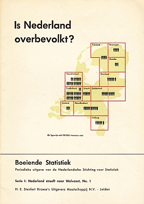 (ARNTZ, Gerd) - Boeiende Statistiek. Complete serie in 5 boeken, genummerd 1, 2/3, 4, 5 en 6.
