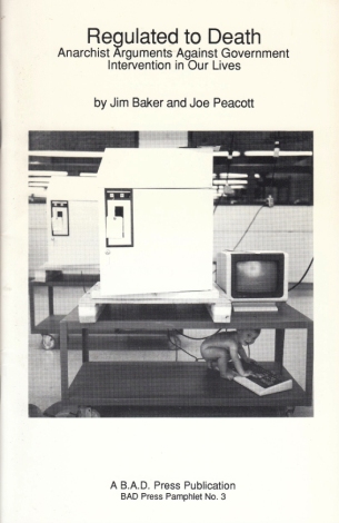 PEACOTT, Joe, and others - Four BAD Press Pamphlets: nrs. 1-4.