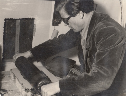 PUETTMANN, Emile - Diverse drukwerken en een foto.