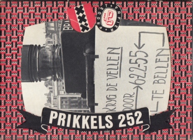 POSTHUMA DE BOER, Eddy - Keus in kunstdruk. Prikkels 252.