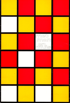 SCHMIDT, Annie M.G. - Met man en muis. Naar een idee en met teksten van Annie M.G. Schmidt. Muziek Harry Bannink. (Theaterprogramma).