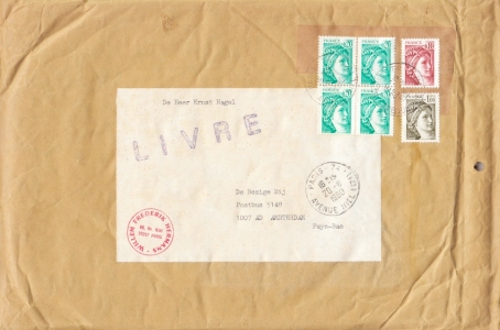 HERMANS, W.F. - Envelop (leeg).