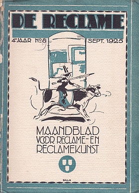 RECLAME, De - De Reclame. 4e jaargang nr. 9.