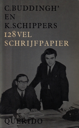 BUDDINGH', C., en K. SCHIPPERS - 128 vel schrijfpapier. (Met handgeschreven, gesigneerde opdracht van Buddingh').