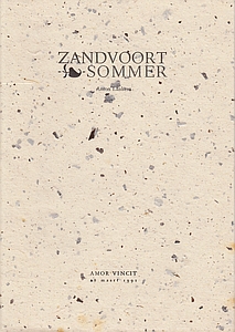 LANKERN, Anton - Zandvoort-Sommer. (Tweetalige editie met een Nederlandse vertaling door Joep Jaspers en Nop Maas).
